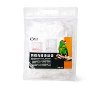 LeeQinersw Cage Liner Polyethylene Cleaning Bag Birdcage Tray Pad Pet Waste Control Supplies Suitable for Parrots and Indoor Birds Ownership