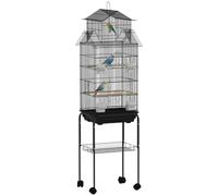 LeeQinersw Cage with Swing, Perch, Food Container, Tray,