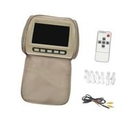 LeeQinersw Car Headrest Pillow Accessories Multilingual Menu, Khaki