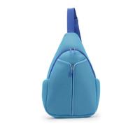 LeeQinersw Carrier Pickleball Bag Racquet Pack Crossbody Backpack with Textured Exterior Structured Frame Front Zipper Pocket Side Storage Strap Comfort Suitable, Array, Sky Blue