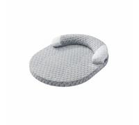 LeeQinersw Cat Bed Cooling Fiber Washable Cushion Ice Raised Bolster Pillow Ergonomic Sponge Fully Removable Waterproof Design Suitable for household pets and floor beds, S