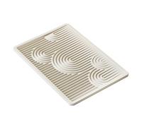 LeeQinersw Cat Litter Kitten Footboard Pad Waterproof Litter Trapping Mat for Living Room