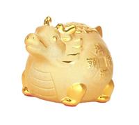 LeeQinersw Ceramic Dragon Figurine Piggy Bank, Lovely Decorative Ornament,Dragon Statue Sculpture for Adults Boys Fine Workmanship, 20x14x14CM