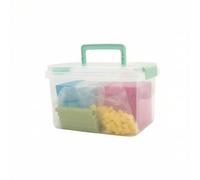 LeeQinersw Children Decimal Ten Blocks Bundle Math Manipulatives Place Value Flats With Storage Case Material For Engaging Counting Addition