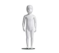 LeeQinersw Children Display Stand Child Mannequin Full Body Retail Form With Base FRP Glass Stable Mount For Clothing Display Window Scenes Studio , Standing Model 1-4