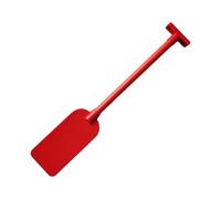 LeeQinersw Children Paddle Props PVC Boat Oar Cosplay Prop Decorative Rowing with Comfortable Grip Suitable for Party Activities And Performance, Red 50cm
