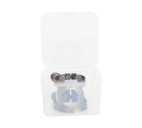 LeeQinersw Clarinet Ligature Fastener Clamp Attachment Brass Classic Two Screw Adjuster Secure Positioning Smooth Response for Student Use Home Practice, Bronze