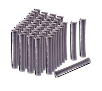 LeeQinersw Cold Wave Perm Rods Hair Curler Roller Hairdressing Tool Non Slip Resin Material Suitable for Salon Household Use Women Girls, 50Pcs 1.5cm