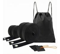 LeeQinersw Complete Volleyball Court Marking Kit | Official-Size, Beach Volleyball Set with Storage Bag, Portable, for Outdoor Matches