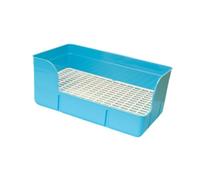 LeeQinersw Corner Potty Box for Rabbits And Small Pets in, blue