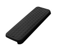 LeeQinersw Desk Elbow Pad L Shaped,Arm Rest Desk Edge Cushion Nonslip Padding Memory Foam Support for Games Computer Desktop Dorm Home, Black PU 1Pc