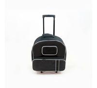 LeeQinersw Drum Transport Case Snare Drum Bag Rolling Instrument Case Carry Handle Trolley PU Leather Storage Organizer Suitable for music practice and training14inch