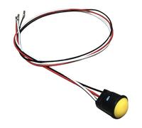 LeeQinersw Excavator Joystick Button Replacement Push Button Switch Assembly Loader Handle Component Made From PP Material Suitable for Construction Mach, Yellow 3 Wire