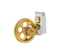 LeeQinersw Extruder Gear Assembly, Nano Coating Smoother and More Hardened Steel for 3D Printer, P1 X1