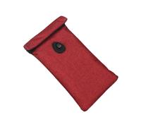 LeeQinersw Faraday Bag Signal Blocking Pouch Privacy Protective Case Portable Anti Theft Security Protection for Phone Keys ID Card, Red