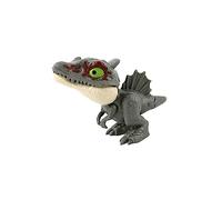 LeeQinersw Finger Dinosaur Tricky Toy Model Tyrannosaurus Action Figure Biting Hand Interactive PP Material Suitable for Children Family Entertainment Parties, Green Spinosaurus