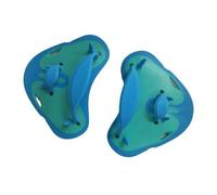 LeeQinersw Fins Swim Hand Paddles Gear Tools Accessories With Hollow Vent Design And Molded Contours For Water Feel And Improved Catch Suitable for swim coaching performance, Cyan Blue, One Size