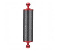 LeeQinersw Floating Light Arm Underwater Buoyancy Double Ball Carbon Fiber Stabilizer With Build And Cylindrical Structure Suitable for scuba diving wreck, Red, 10 Inch