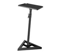 LeeQinersw Floor Speaker Stand Extend 25.59" to 45.67 for Studio & Bookshelf Speakers Speaker Shelf Heavy Duty, triangle 40x30cm