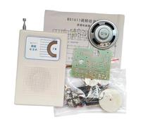 LeeQinersw FM Radio DIY Kit,Learning,Electronic Soldering Project Educational Professional Practical Practice for Electronics Lovers