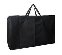 LeeQinersw Foldable Chair Cover Carrying Bag for Reclining Chairs Black Oxford