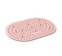 LeeQinersw Foot Massage Pad Foot Reflexology Mat Acupressure Mat Massage Floor Mat with Textured Surfaces and Gentle Sole Pressure Flexible Gel for Consistent, Pink, Large 45 76cm