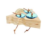 LeeQinersw Foraging Feeder Toy for Birds, Chewing Device, Slow Feeding Tool, Enrichment Stand for Parrots And Chinchillas, triangle