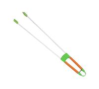 LeeQinersw Garbage Picker Grabber Litter Pick up Clamp Long Handle Rustproof Garden Nabber Grabber Reacher for Lawn Outdoor, PPR Head