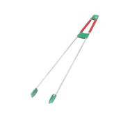 LeeQinersw Garden Leaf Cleaning Trash Tong Litter Pick up Tong Trash Garbage Picker Grabber, Red