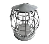 LeeQinersw Garden Metal Wire Hanging Bird Feeder for Courtyards Sturdy 10.5x13.8cm