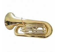 LeeQinersw Gold Lacquered s with Three Valves | Front, Polished, Brass Instrument, for Rehearsals, artists, Adults