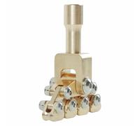 LeeQinersw Guitar Fractal Fret Press Guitar Accessory Fretboard Curvatures Repair Tool