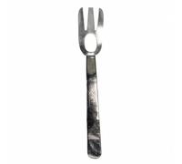 LeeQinersw Halloween Fork Costume | Silver Utensil Outfit, Novelty, Hooded Top, for Masquerade
