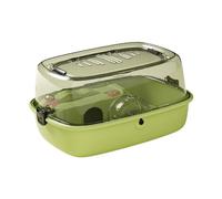 LeeQinersw Hamster Habitat with Removable Lid, Ventilated Space for Small Animals Like Gerbils And Bunnies, green