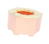 LeeQinersw Hamster Sand Bath, Hamster, Pet Toilet, Bathing Sand Basin, Small Cat Toilet for Rat Cages, Accessories for Squirrels, Pink