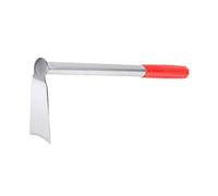 LeeQinersw Handy Weeding Tool 35 cm Garden Hoe for Soil Loosening, Silver