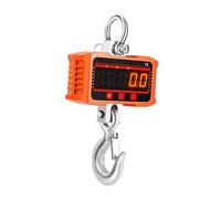 LeeQinersw Hanging Scale for Industrial Use - Digital Crane Weighing Device 0.5kg-1500kg, Orange