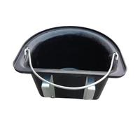 LeeQinersw Horse Feeder Feeder Heavy Duty Hook Over Hanging Fence Horse Feed Bucket