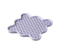 LeeQinersw Interactive Pet Feeder Plate for Grooming And Bathing, Purple