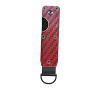 LeeQinersw Key Holder with Tool for Dad Compact Design Gift, Red Black