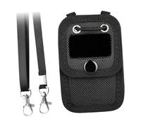 LeeQinersw Law Enforcement Recorder Storage Case Case with Adjustable Neck Strap Compact Lightweight Accessory Storage Bag, S 9.5cmx6.5cmx2.8cm