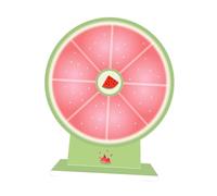 LeeQinersw Lightweight Fortune Game Wheel, Rotating Prize Turntable for Social Events, Style D