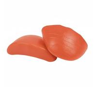 LeeQinersw Loafer Toe Pad Foot Cushion Shoe Insert Toe Filler with Contoured Support Reduces Painful Friction and Forward Motion Trimmable Suitable for high, M, Round Toe Orange