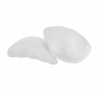 LeeQinersw Loafer Toe Pad Foot Cushion Shoe Insert Toe Filler with Contoured Support Reduces Painful Friction and Forward Motion Trimmable Suitable for high, M, Round Toe Gray
