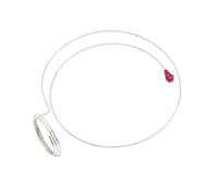 LeeQinersw Magnifier Loupe Holder Loupe Wire Circle Headband Portable Premium Holding