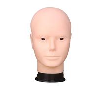 LeeQinersw Male Bald Mannequin Head Display Head Hat Glasses Display Lightweight Cosmetology Training for Making Styling, Style B