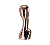 LeeQinersw Mannequin Head Wig Stand Holder Hat Display Stand Hat Rack for Headband Home, Rose Gold and Tilted