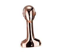 LeeQinersw Mannequin Head Wig Stand Holder Hat Display Stand Hat Rack for Headband Home, Rose Gold Straight