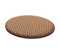 LeeQinersw Meditation Mat Seat Pad Supportive Round Cushion Easy to Clean for Relaxation Practice Meditation Room Home, Style B, Diameter 40cm
