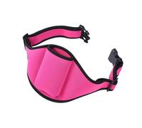 LeeQinersw Microphone Belt Bag Carrier Pouch Sports Accessories Protector Microphone Holder Pack Waistband Bag for Micro Speaker Theatre, Rose Red